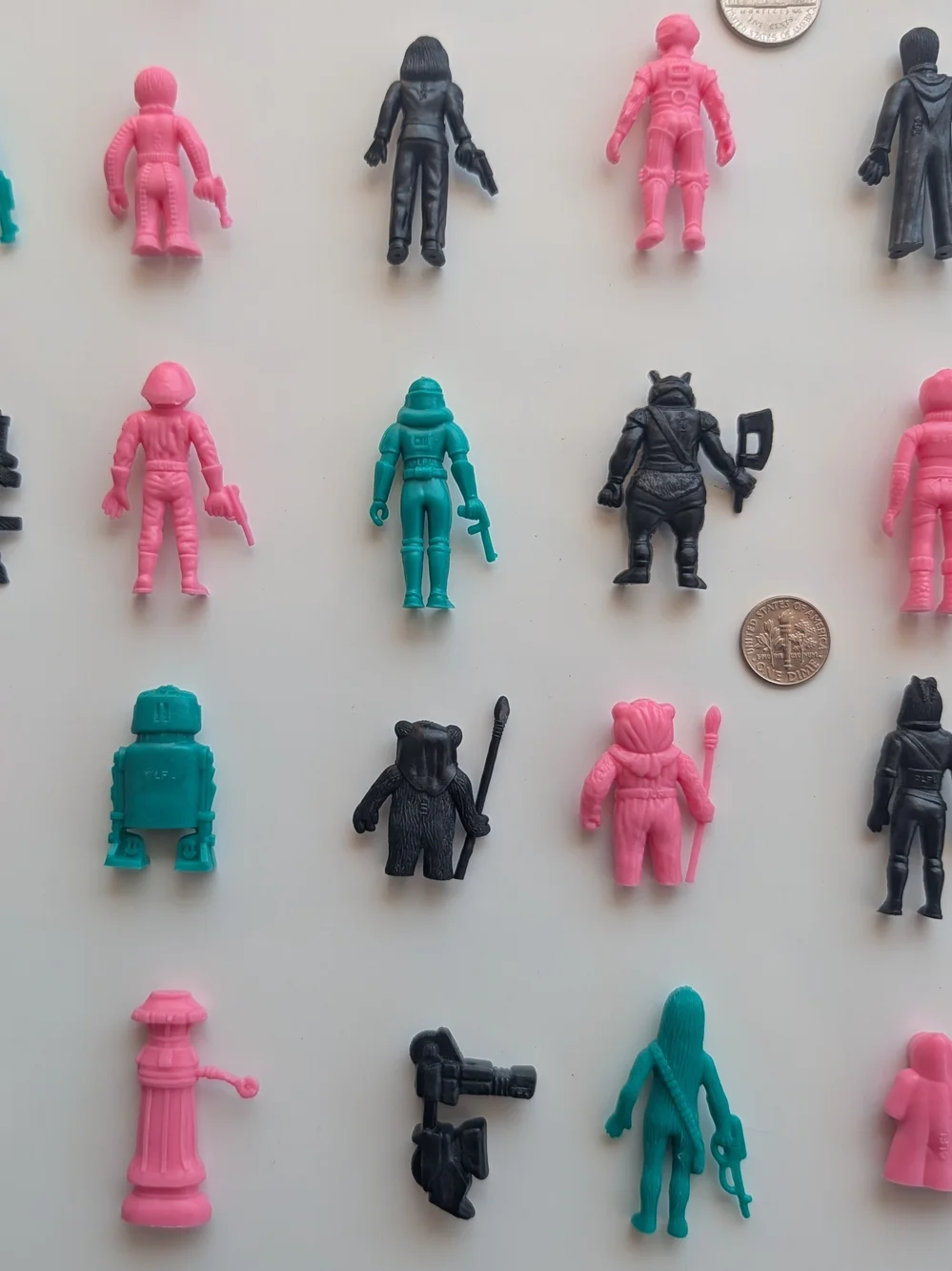 STAR WARS FIGURES 1985 - Promotional YUPI Colombian - Licensed